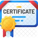 Certificate  Icon