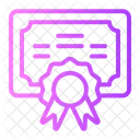 Certificate  Icon