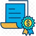 Certificate Achievement Ribbon Icon