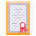 Certificate Degree Apriciation Icon
