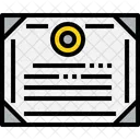 Certificate Education Study Icon