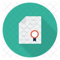 Certificate  Icon