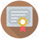 Certificate Document Quality Icon