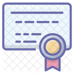 Certificate  Icon