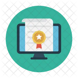 Certificate  Icon