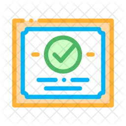 Certificate  Icon