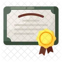 Certificate Deed Degree Icon