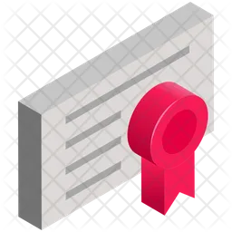 Certificate  Icon