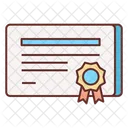 Certificate Reward Awardappreciation Icon