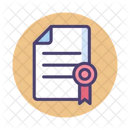 Certificate  Icon