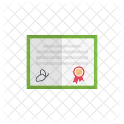 Certificate  Icon