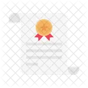 Certificate Degree Document Icon