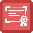 Certificate Diploma Education Icon