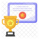 Certificate Achievement Certificate Degree Icon