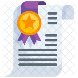 Certificate  Icon