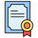 Certificate Degree Document Icon