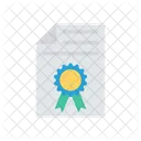 Certificate Approved Diploma Icon