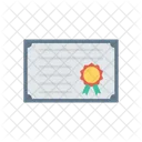 Certificate Document Degree Icon