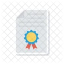 Certificate Approved Degree Icon