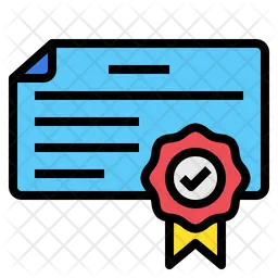 Certificate  Icon