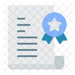 Certificate  Icon