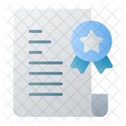 Certificate  Icon