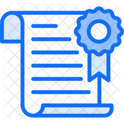 Certificate  Icon