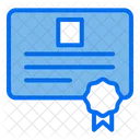 Certificate Degree Certification Icon