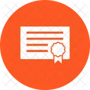 Certificate Degree Icon
