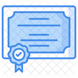 Certificate  Icon