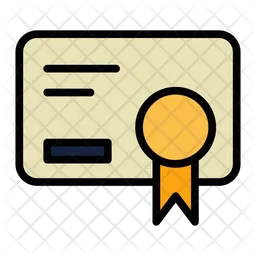 Certificate  Icon