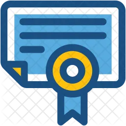 Certificate  Icon