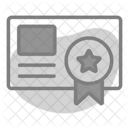 Certificate  Icon