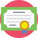 Certificate Certified Award Icon