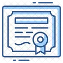 Certificate Diploma Degree Icon