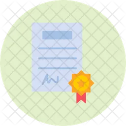 Certificate  Icon