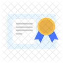 Certificate Winner Achievement Symbol