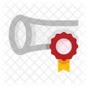 Certificate Diploma Roll Icon