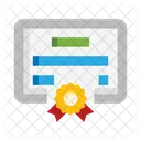 Certificate Diploma Patent Icon