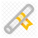 Certificate Diploma Roll Icon