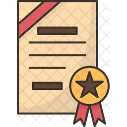 Certificate  Icon