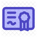 Certificate  Icon