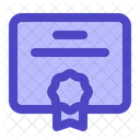 Certificate  Icon