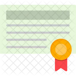 Certificate  Icon
