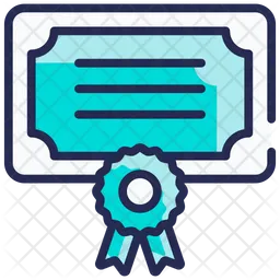 Certificate  Icon