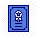 Certificate Nft Agreement Icon