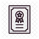 Certificate Nft Agreement Icon