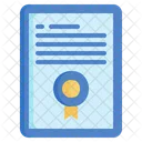 Certificate  Icon