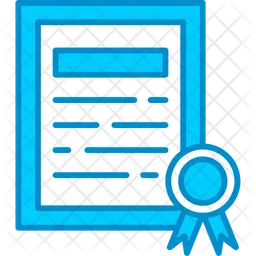 Certificate  Icon