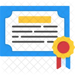 Certificate  Icon